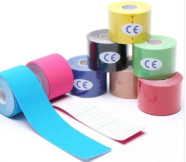 Nastro sportivo colorato in ossido di zinco per rugby, boxe, nastro per infor...