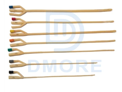 Catetere di Foley in lattice monouso, catetere per urina in lattice rivestito...