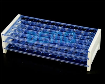 Rack per provette in polipropilene da 24 pozzetti Rack per provette da centri...