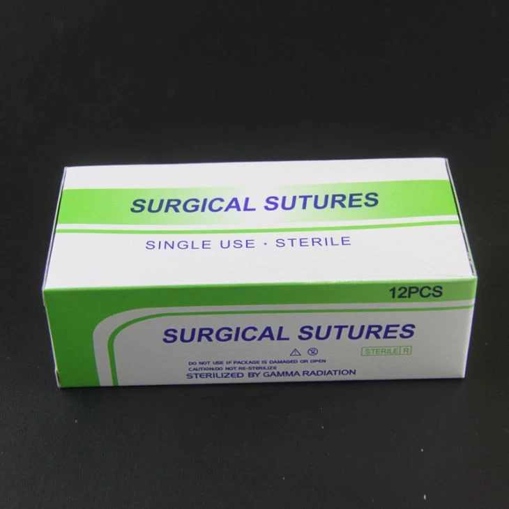 Sutura in nylon non assorbibile certificata CE Suture chirurgiche in nylon