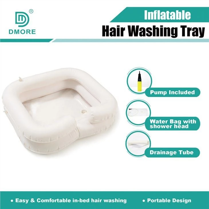 Lavandino per capelli Shampoo portatile Handicap Vassoio per capelli Riposo a...